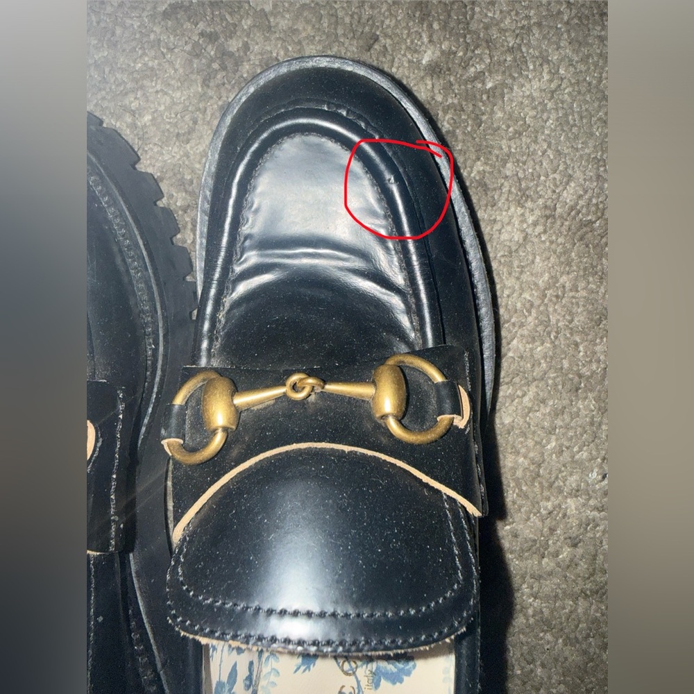 Gucci
Horsebit Lug Sole Leather Loafer - Picture 5 of 12
